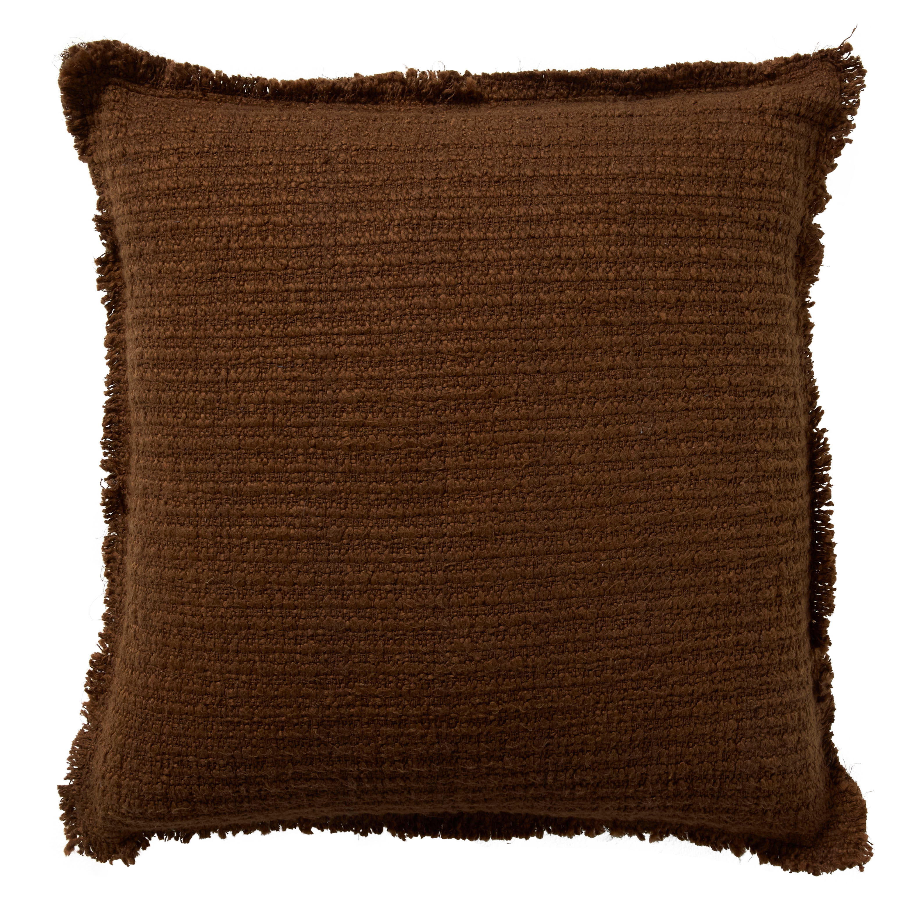 Buy Arlette Cushion Chocolate 50 cm x 50 cm - James Lane Australia